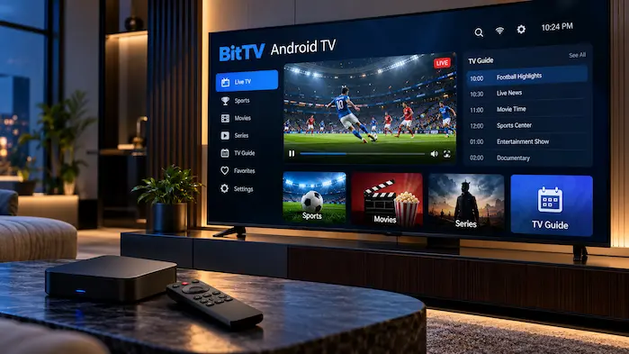 BitTV Android TV overview